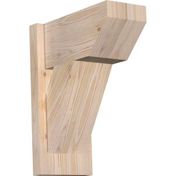 Ekena Millwork Traditional Slat Smooth Outlooker, Douglas Fir, 7 1/2"W x 14"D x 18"H OUT08X14X18TRA06SDF - main